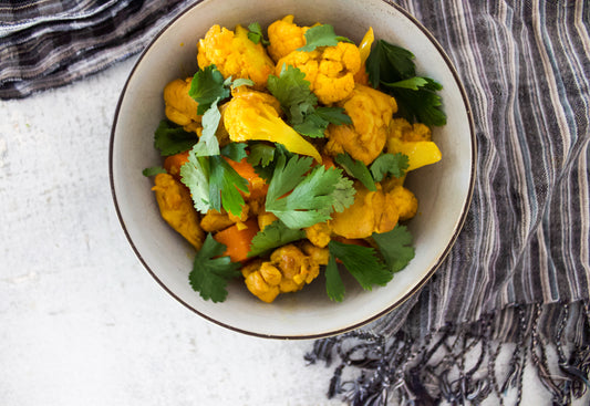 Saffron Chicken and Vegetable Stew